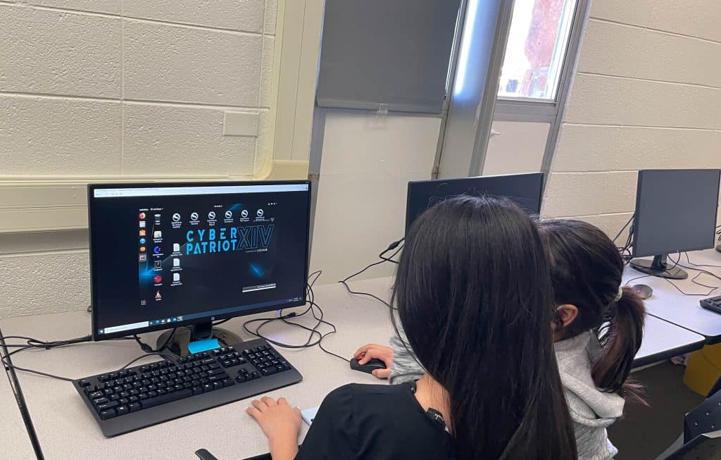 CyberPatriot students
